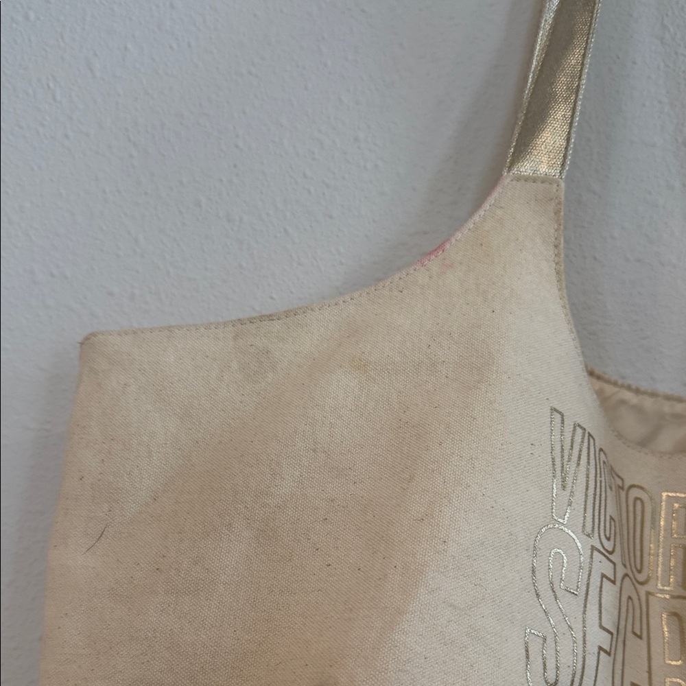 Victoria's Secret Gold Summer Love Tote - Picture 3 of 9